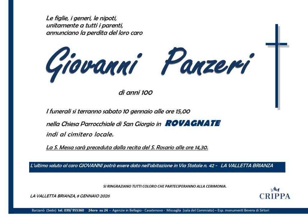 Panzeri Giovanni