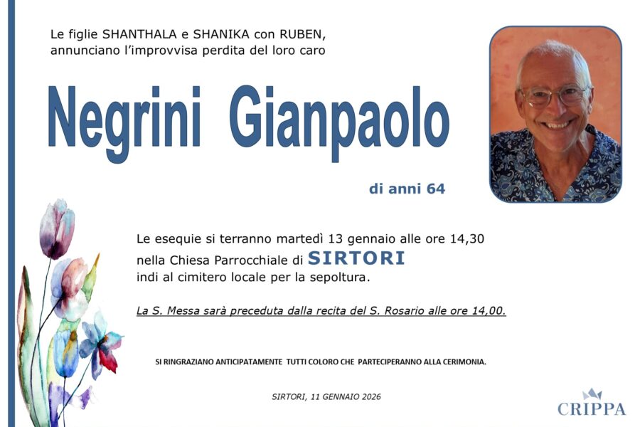 Negrini Gianpaolo