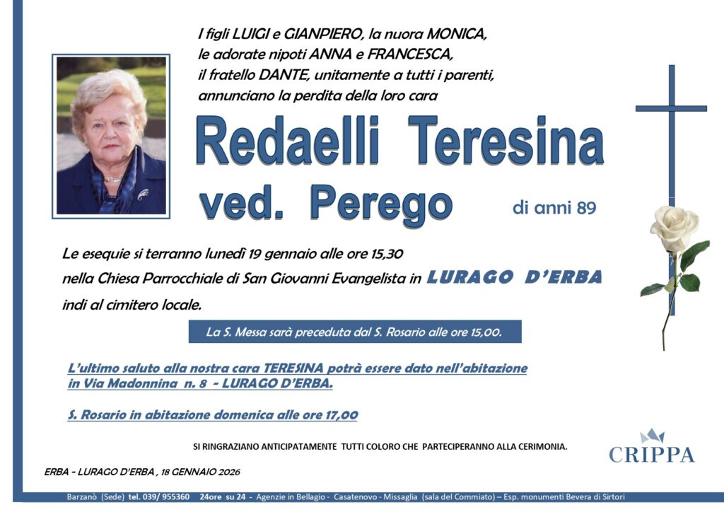Redaelli Teresina
