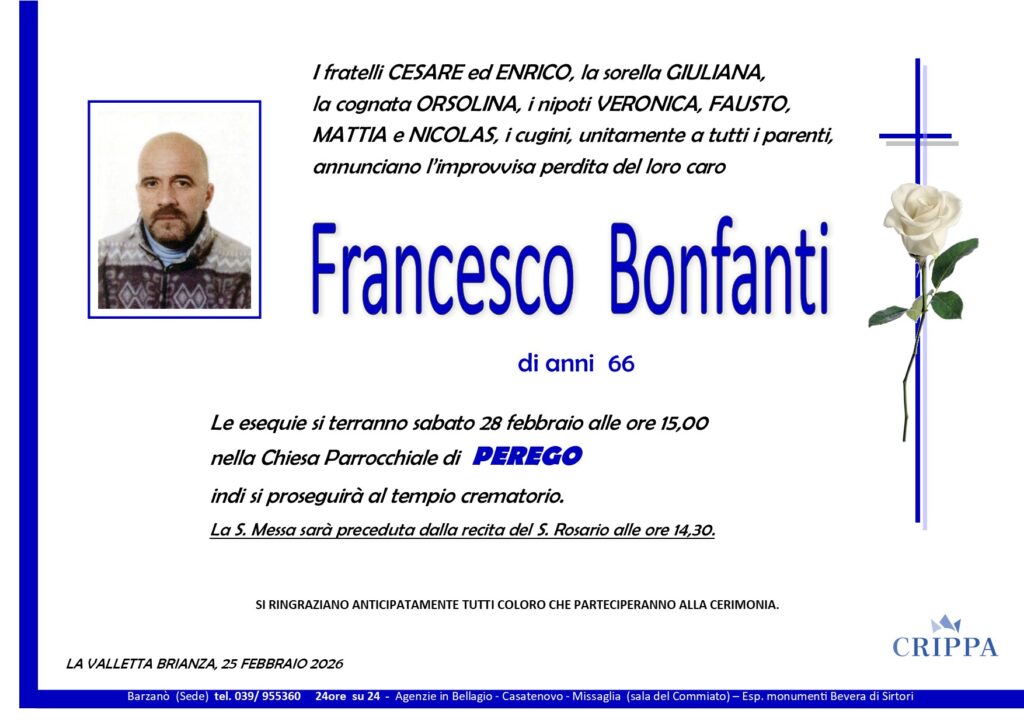 Bonfanti Francesco
